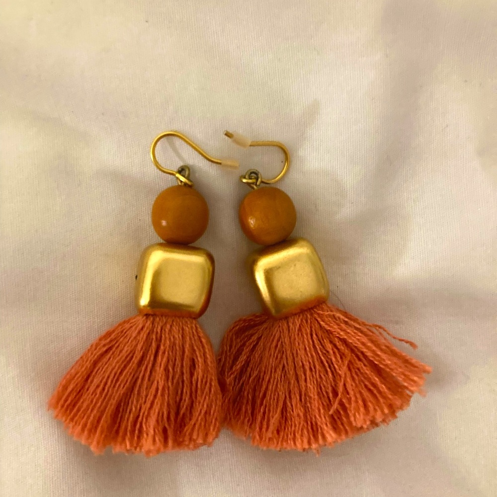 Madewell Statement Tassel Earrings
